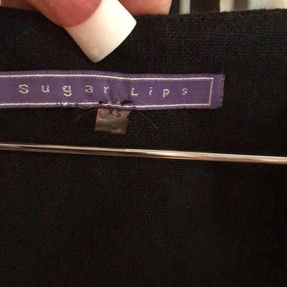 MODERN BUTTON VEST. Black. Size XS. - Picture 4 of 6